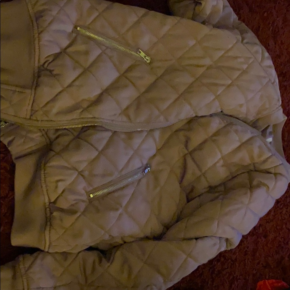 Light purple bomber jacket